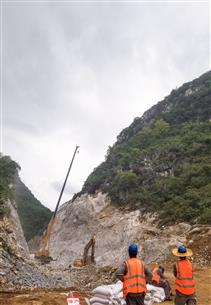 柳州市警犬訓練基地遷建項目爆破分項工程順利完工