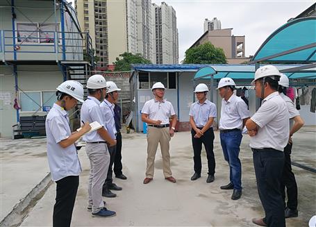 南寧市江南區(qū)人民醫(yī)院二期工程為建工藍(lán)添“綠”