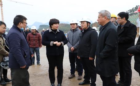 黃麗娟到靜脈產業園調研指導