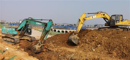 柳江區(qū)東六路（柳江東外環(huán)）項目建設：干勁足 提速快